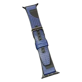 Movenchy Watch 45mm Buff Deri Kordon - Lacivert