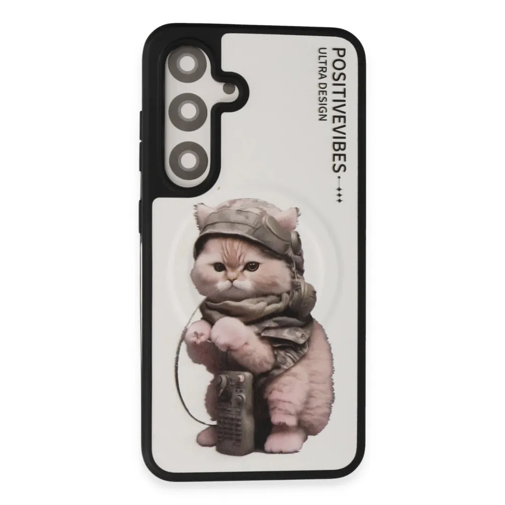 Joko Samsung Galaxy S24 Fun Magsafe Kapak - Beyaz