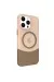 Joko Iphone 15 Pro Pc Suit Magsafe Kapak - Kahverengi
