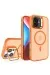 Joko Iphone 16 Flet Lens Magsafe Kapak - Turuncu
