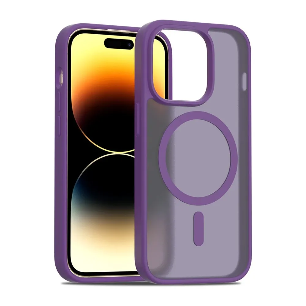 Joko iPhone 14 Pro Jota Magsafe Kapak - Derin Mor