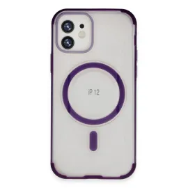 Joko Iphone 12 Hilton Magsafe Kapak - Derin Mor