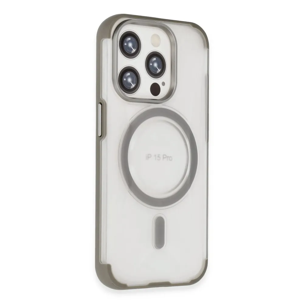 Joko Iphone 15 Pro Max Hilton Magsafe Kapak - Titan Gri
