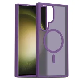 Joko Samsung Galaxy S23 Ultra Jota Magsafe Kapak - Derin Mor