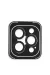 Joko iPhone 16 Pro Max PVD Metal Kamera Lens - Siyah