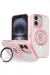 Joko Iphone 16 Banza Magsafe Standlı Kapak - Pembe