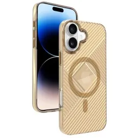 Joko Iphone 16 Stella Pc Sert Magsafe Kılıf - Gold