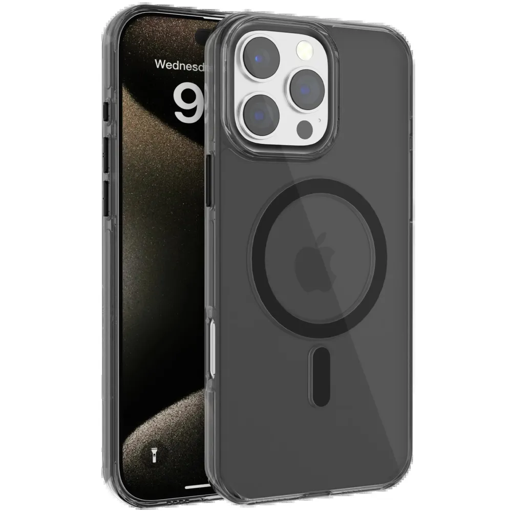 Joko Iphone 16 Pro Max Gleam Pc Sert Magsafe Kılıf - Siyah