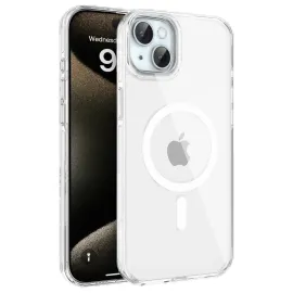 Joko Iphone 15 Gleam Pc Sert Magsafe Kılıf - Şeffaf