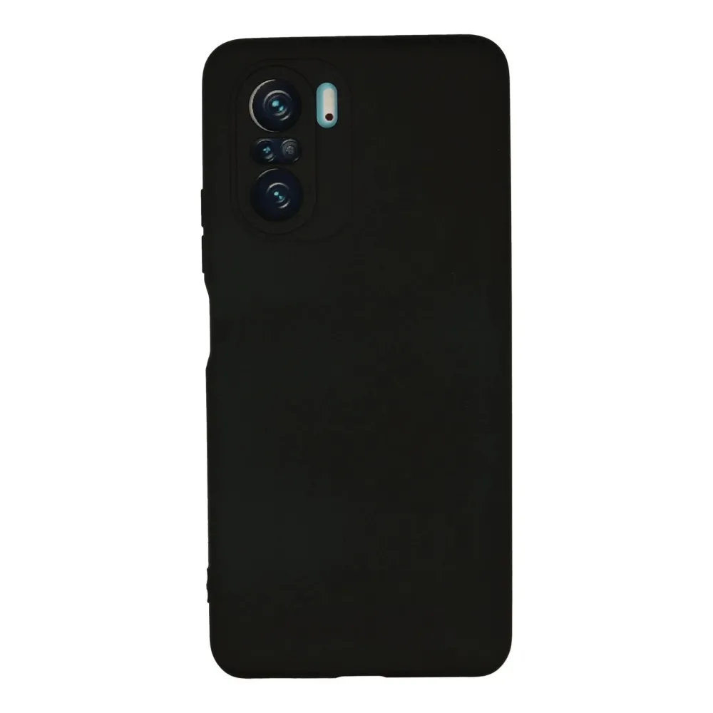 Newface Xiaomi Poco F3 Kılıf Nano Içi Kadife Silikon - Siyah