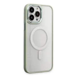 Newface Iphone 15 Pro Max Kılıf Room Magneticsafe Silikon - Su Yeşili
