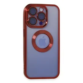 Newface Iphone 15 Pro Kılıf Slot Silikon - Kırmızı