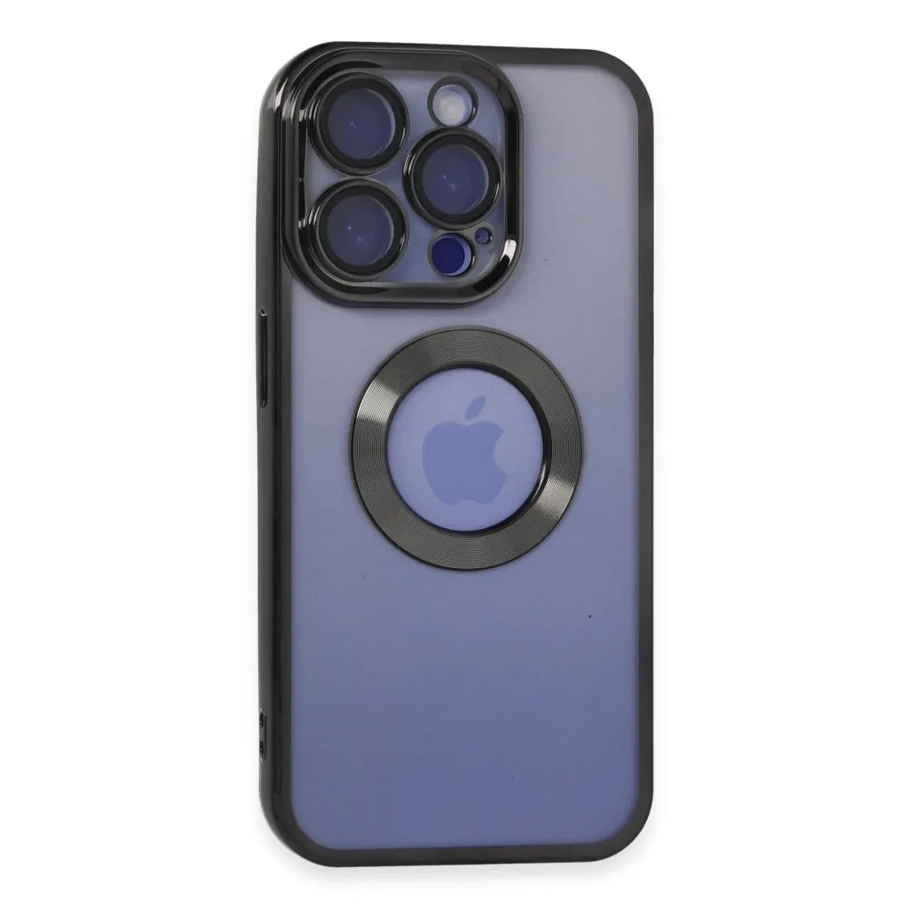 Newface Iphone 15 Pro Max Kılıf Slot Silikon - Siyah