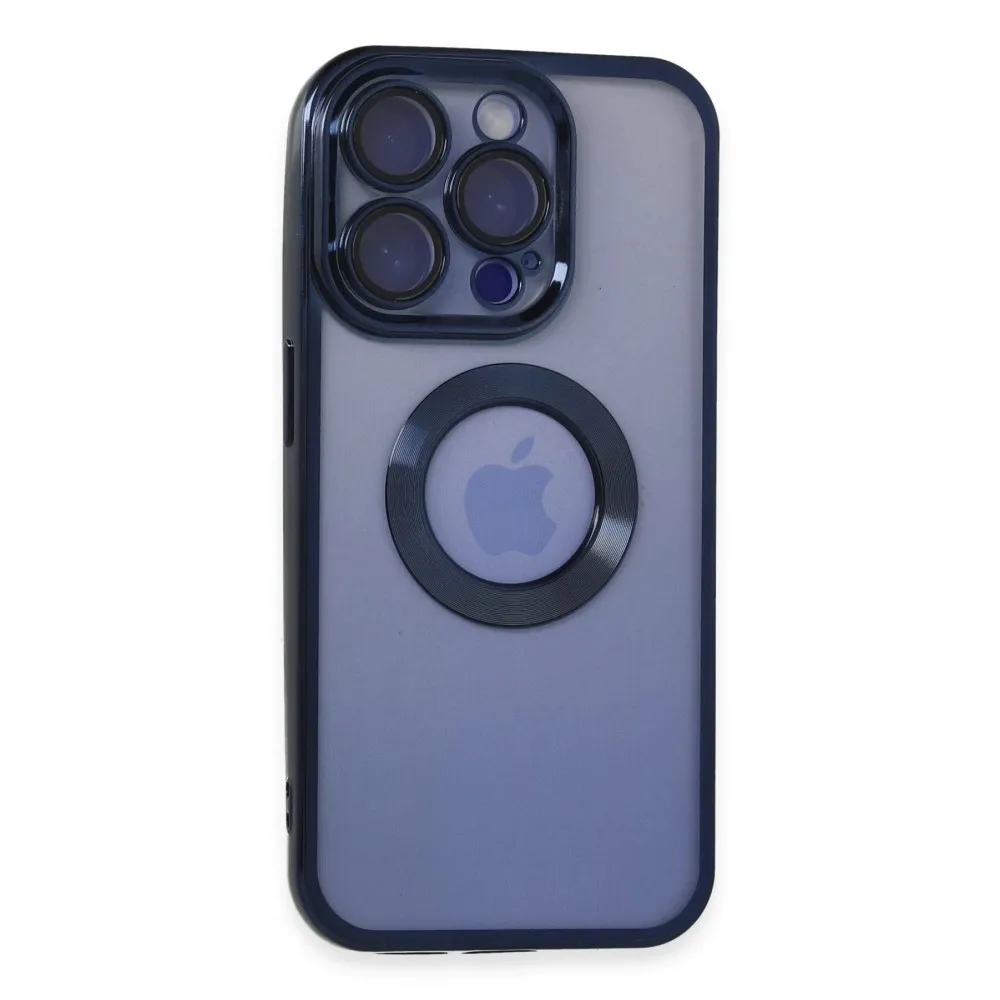 Newface Iphone 15 Pro Max Kılıf Slot Silikon - Lacivert