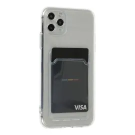 Newface Iphone 11 Pro Max Kılıf Kart Şeffaf Silikon - Şeffaf