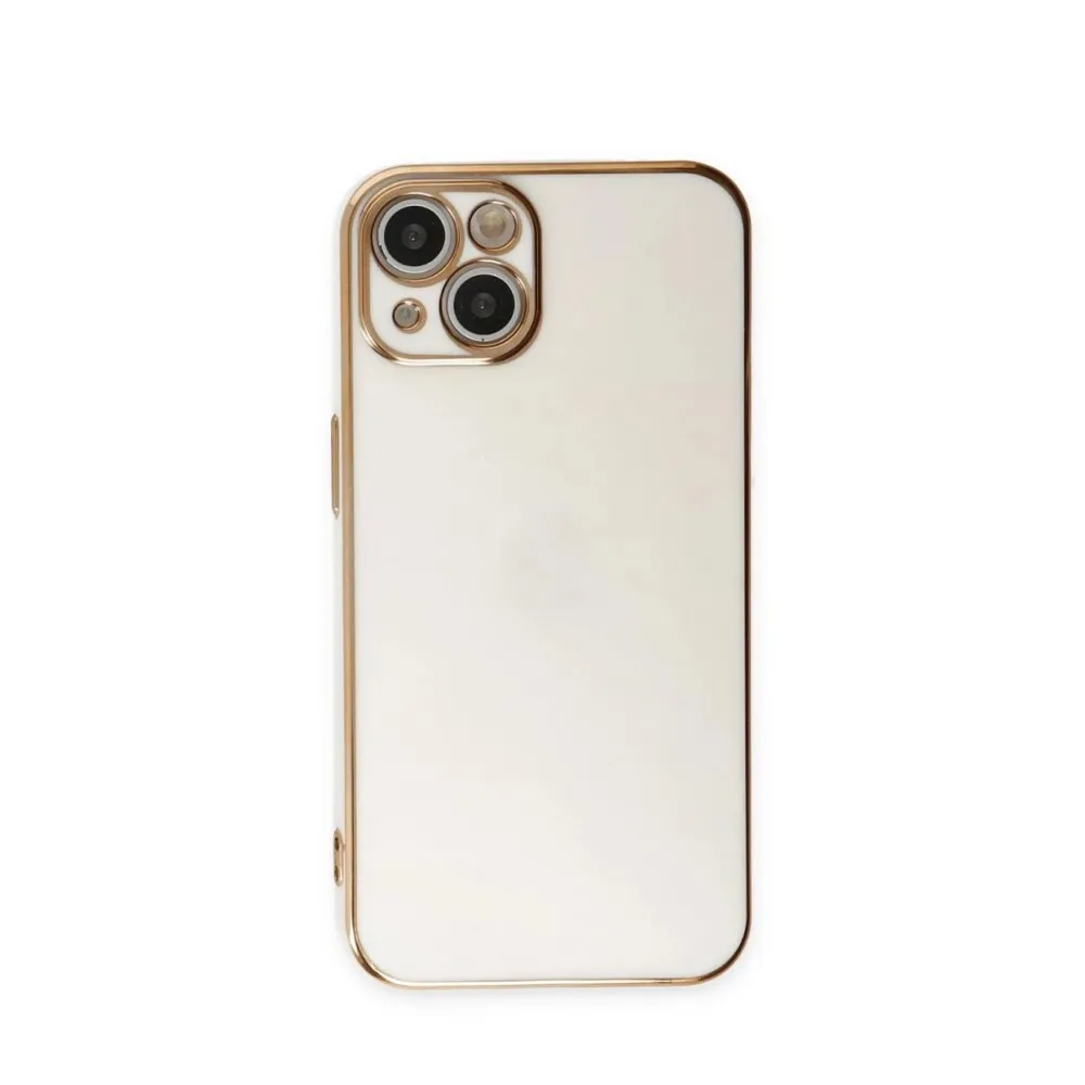 Newface Iphone 15 Kılıf Volet Silikon - Beyaz