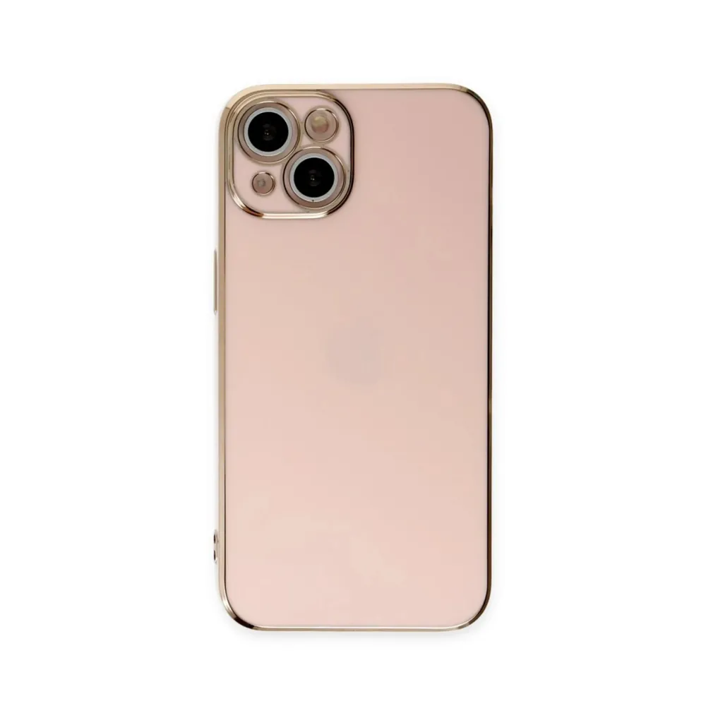 Newface Iphone 15 Kılıf Volet Silikon - Pembe
