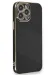 Newface Iphone 15 Pro Kılıf Volet Silikon - Siyah