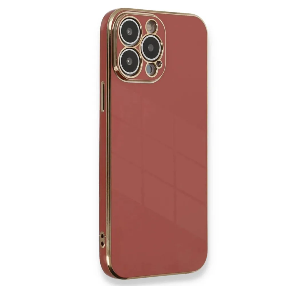 Newface Iphone 15 Pro Kılıf Volet Silikon - Kırmızı