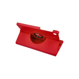 Newface Samsung Galaxy T220 Tab A7 Lite 8.7 Kılıf 360 Tablet Deri Kılıf - Kırmızı