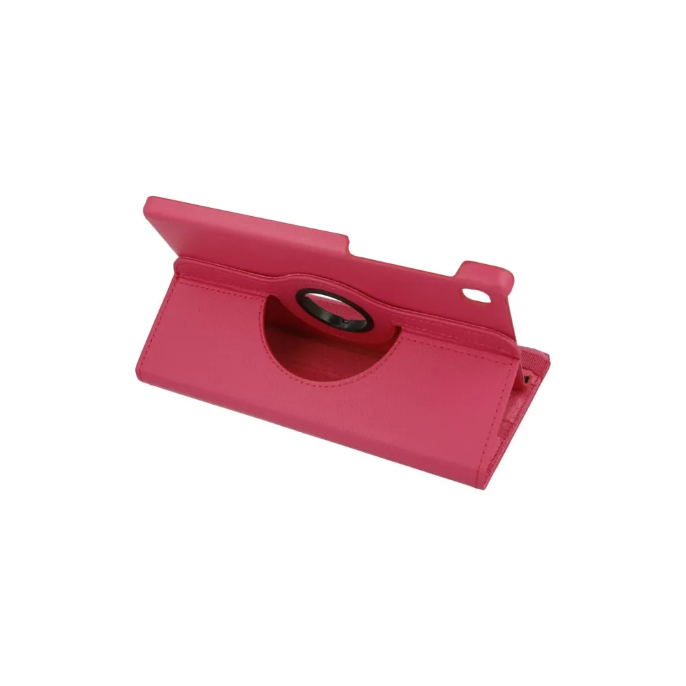 Newface Samsung Galaxy T220 Tab A7 Lite 8.7 Kılıf 360 Tablet Deri Kılıf - Pembe