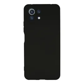 Newface Xiaomi Mi 11 Lite Kılıf Nano Içi Kadife Silikon - Siyah