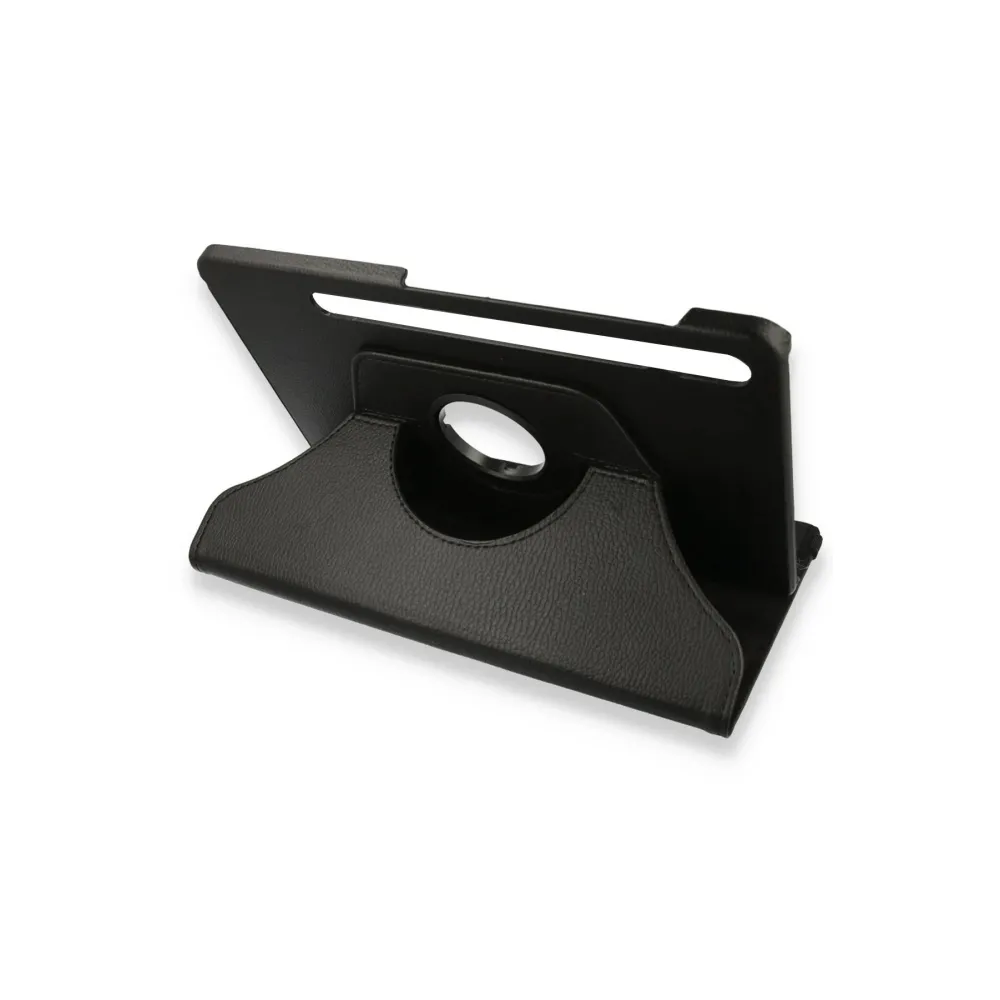 Newface Samsung Galaxy X800 Tab S8 Plus 12.4 Kılıf 360 Tablet Deri Kılıf - Siyah