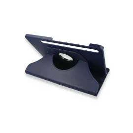 Newface Samsung Galaxy X800 Tab S8 Plus 12.4 Kılıf 360 Tablet Deri Kılıf - Lacivert