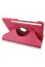 Newface Samsung Galaxy X800 Tab S8 Plus 12.4 Kılıf 360 Tablet Deri Kılıf - Pembe