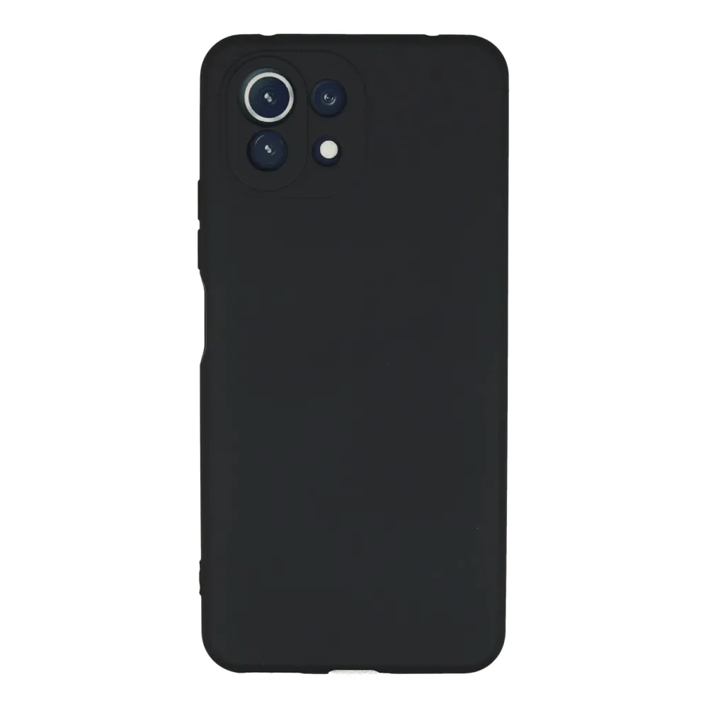 Newface Xiaomi Mi 11 Lite Kılıf Nano Içi Kadife Silikon - Lacivert