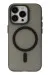 Newface Iphone 15 Pro Kılıf Lodos Magneticsafe Mat Kapak - Siyah