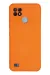 Newface Realme C21 Kılıf Nano Içi Kadife Silikon - Turuncu