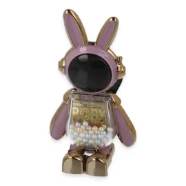 Newface Astro Stand Tavşan Astronot - Mor