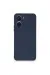Newface Vivo Y16 Kılıf Nano Içi Kadife Silikon - Lacivert