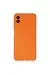 Newface Samsung Galaxy A04 Kılıf Nano Içi Kadife Silikon - Turuncu