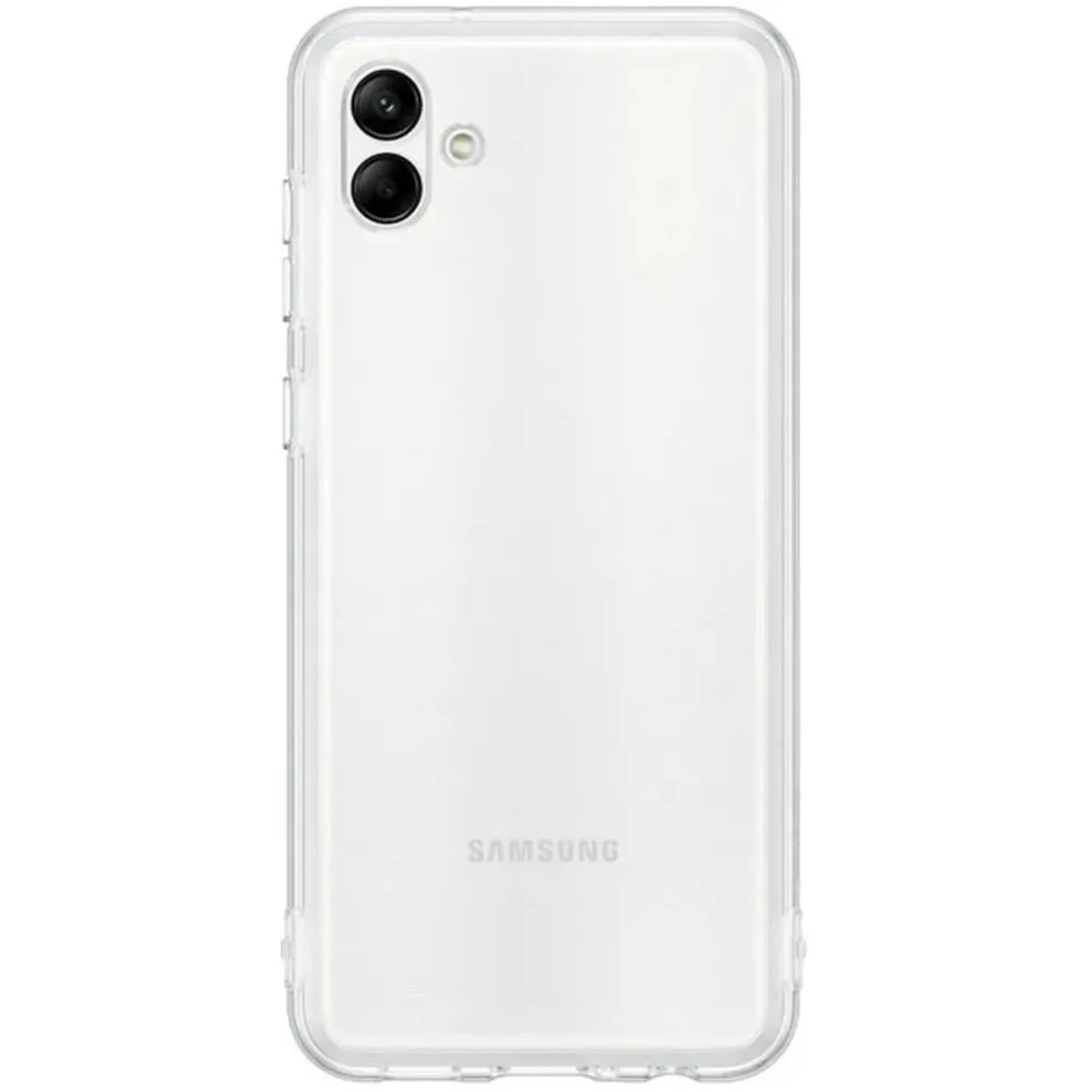 Newface Samsung Galaxy A04 Kılıf Lüx Şeffaf Silikon