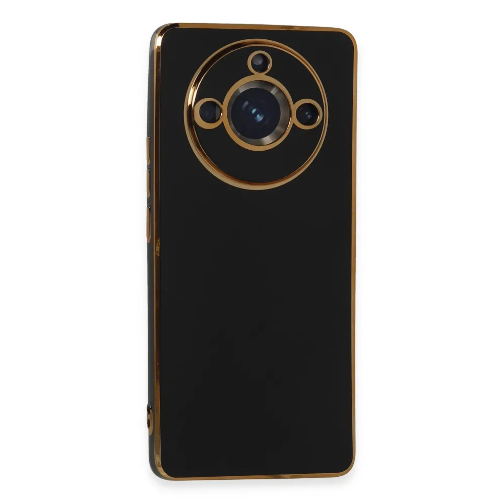 Newface Realme 11 Pro Kılıf Volet Silikon - Siyah