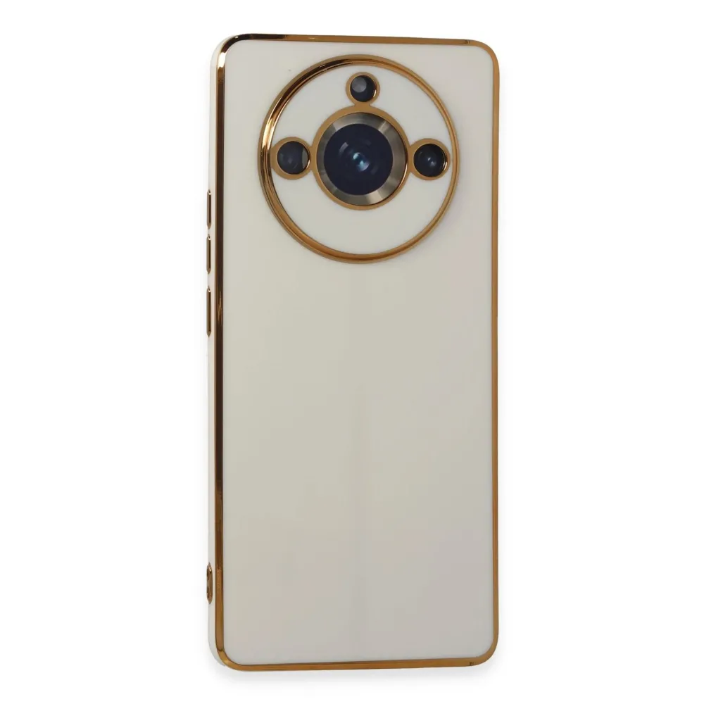 Newface Realme 11 Pro Kılıf Volet Silikon - Beyaz