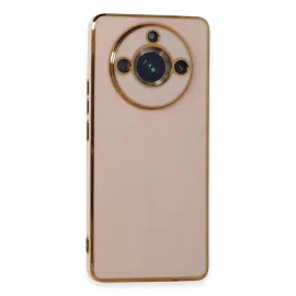 Newface Realme 11 Pro Kılıf Volet Silikon - Pembe