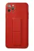 Newface Iphone 11 Pro Max Kılıf Coco Deri Standlı Kapak - Kırmızı