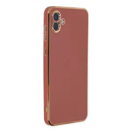 Newface Samsung Galaxy A04 Kılıf Volet Silikon - Kırmızı