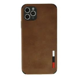 Newface Iphone 11 Pro Kılıf Loop Deri Silikon - Kahverengi