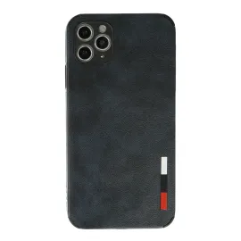 Newface Iphone 11 Pro Max Kılıf Loop Deri Silikon - Lacivert