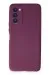 Newface Tecno Camon 18 Kılıf First Silikon - Mor