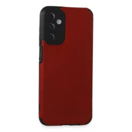 Newface Samsung Galaxy M14 5G Kılıf Loop Deri Silikon - Kırmızı