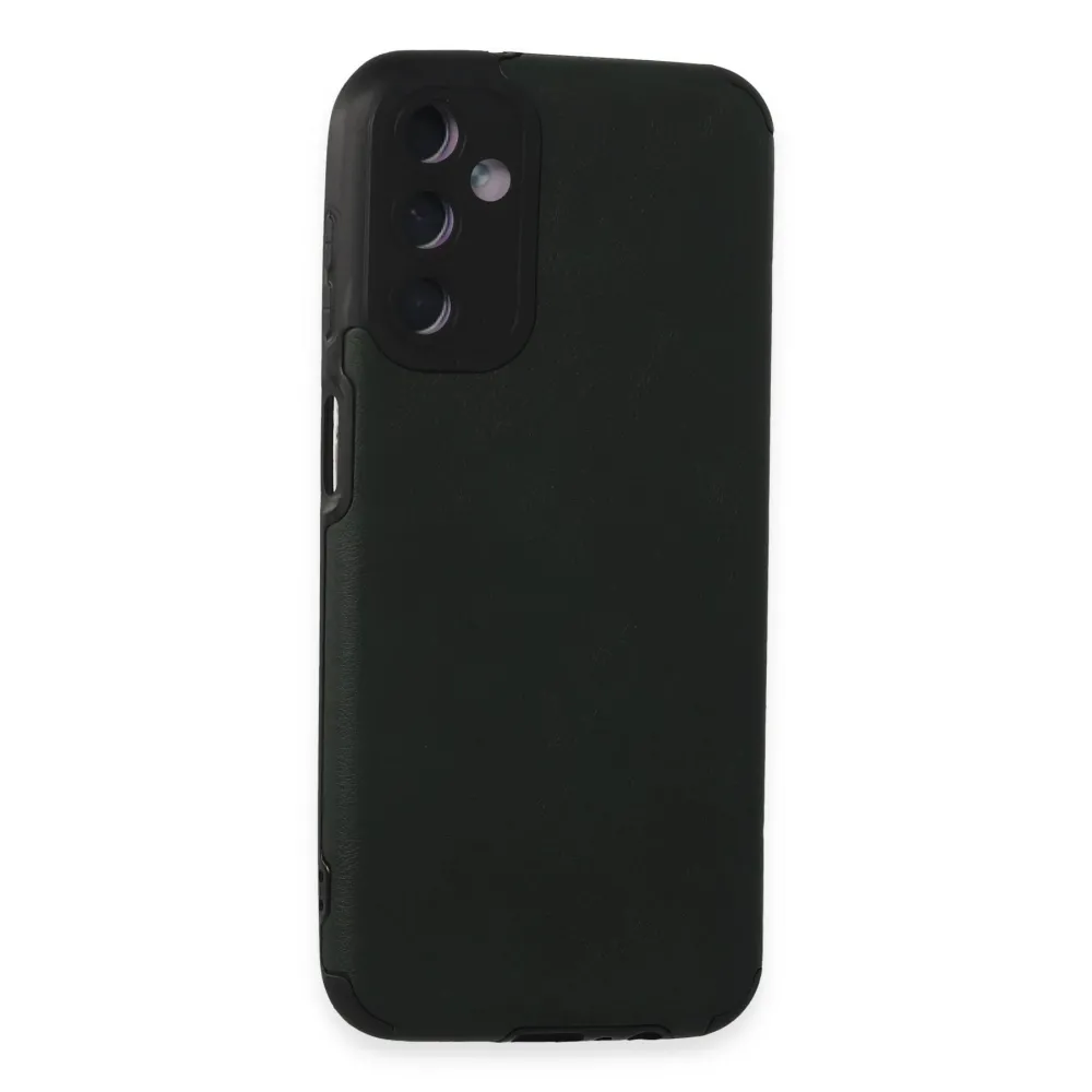 Newface Samsung Galaxy M14 5G Kılıf Loop Deri Silikon - Yeşil