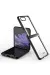 Newface Samsung Galaxy Z Flip 4 Kılıf Fold Element Kapak - Siyah