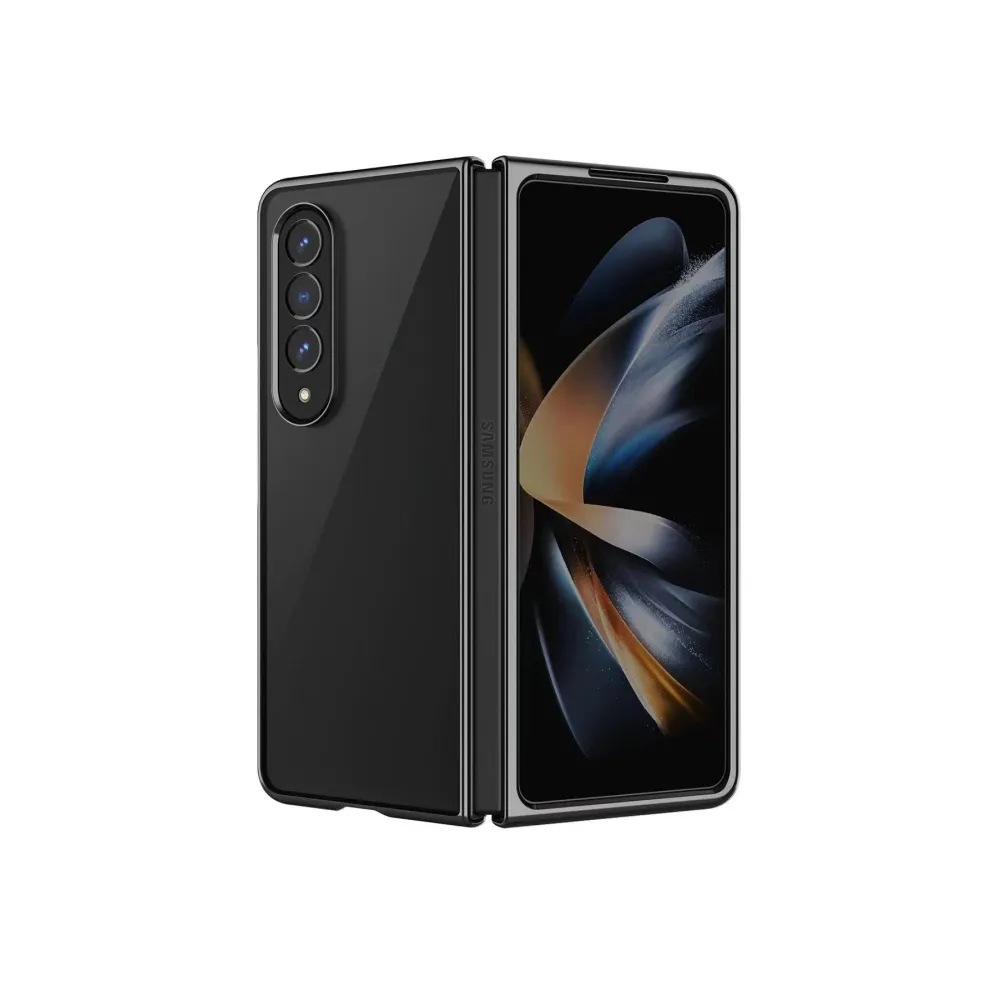 Newface Samsung Galaxy Z Fold 4 Kılıf Fold Element Kapak - Siyah
