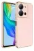 Newface Vivo Y36 Kılıf Volet Silikon - Pembe