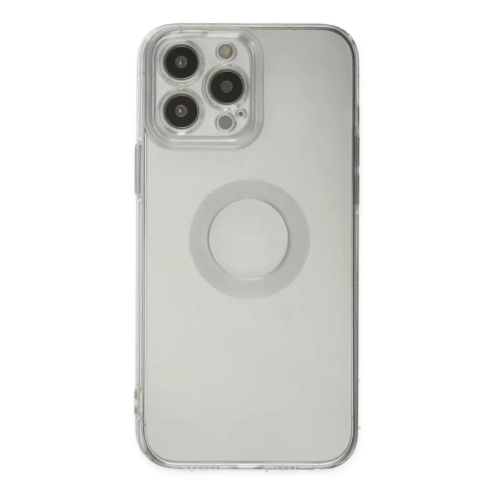 Newface Iphone 13 Pro Max Kılıf Santa Lens Silikon - Şeffaf